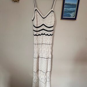 Olive & Oak White Cream Maxi Sundress